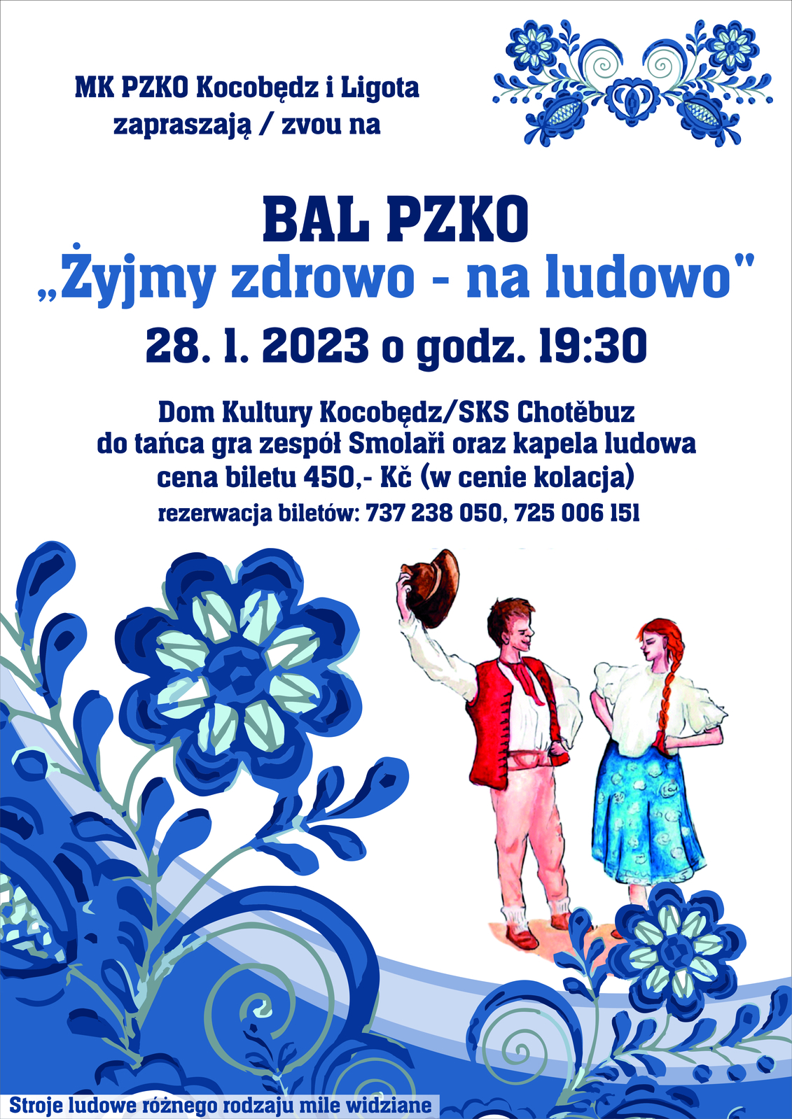 plakat Bal PZKO 2023